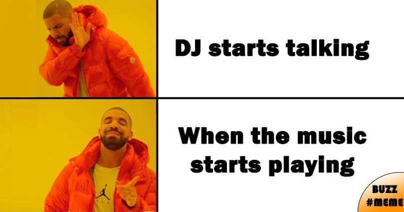 DJ starts talking…