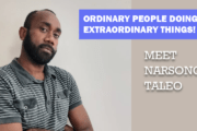 Ordinary People Doing Extraordinary Things : Meet Narsong Taleo